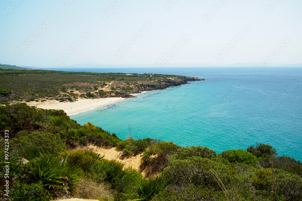 Idyllic seascape. Estrecho Natural Park, Cadiz. Southern Spain. Paradise. Idyllic seascape. Estrecho Natural Park, Cadiz. Southern Spain. Paradise.