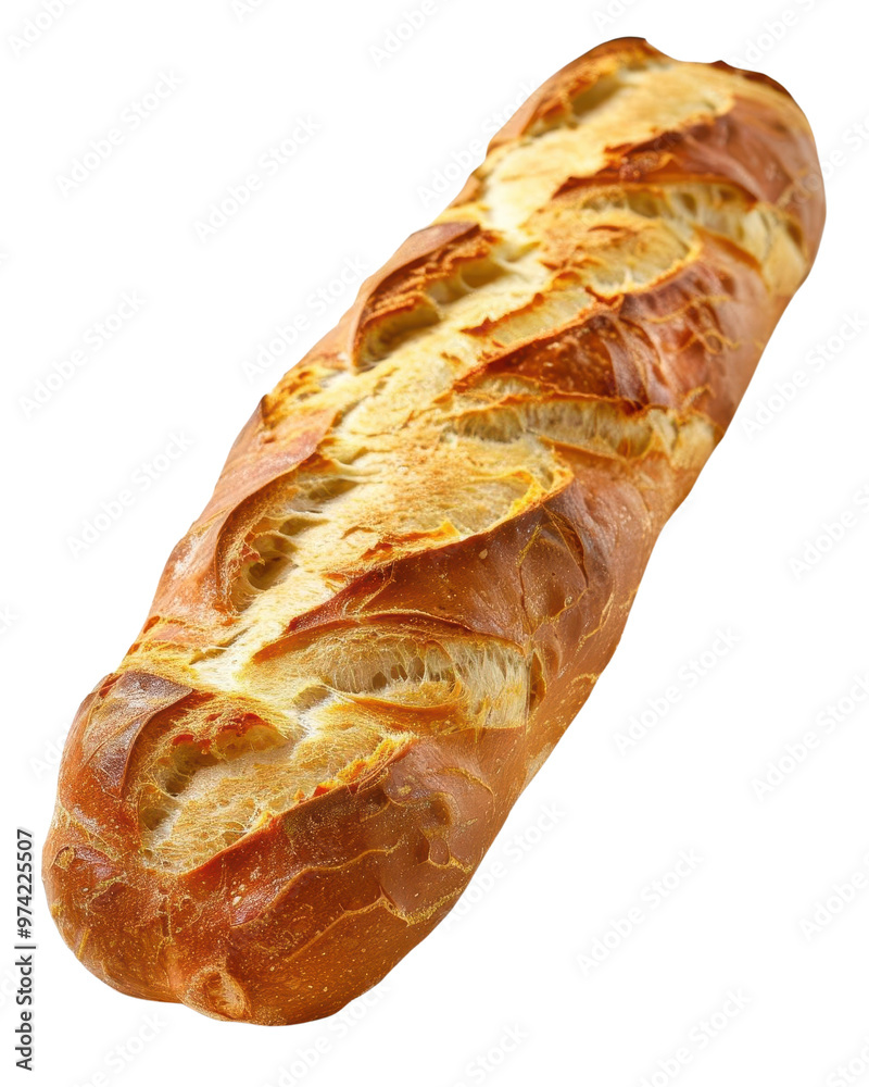 A freshly baked, baguette crip, PNG. A freshly baked, baguette crip, PNG.