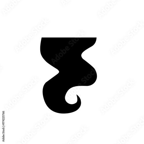 shiny hair illustration