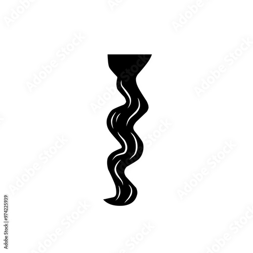 shiny hair illustration