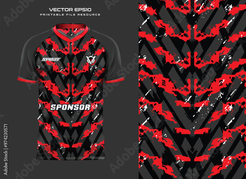 T-Shirt Sports Design Template. Includes Mockups and Designs. Printable Files.