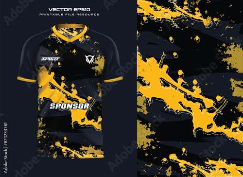 T-Shirt Sports Design Template. Includes Mockups and Designs. Printable Files.