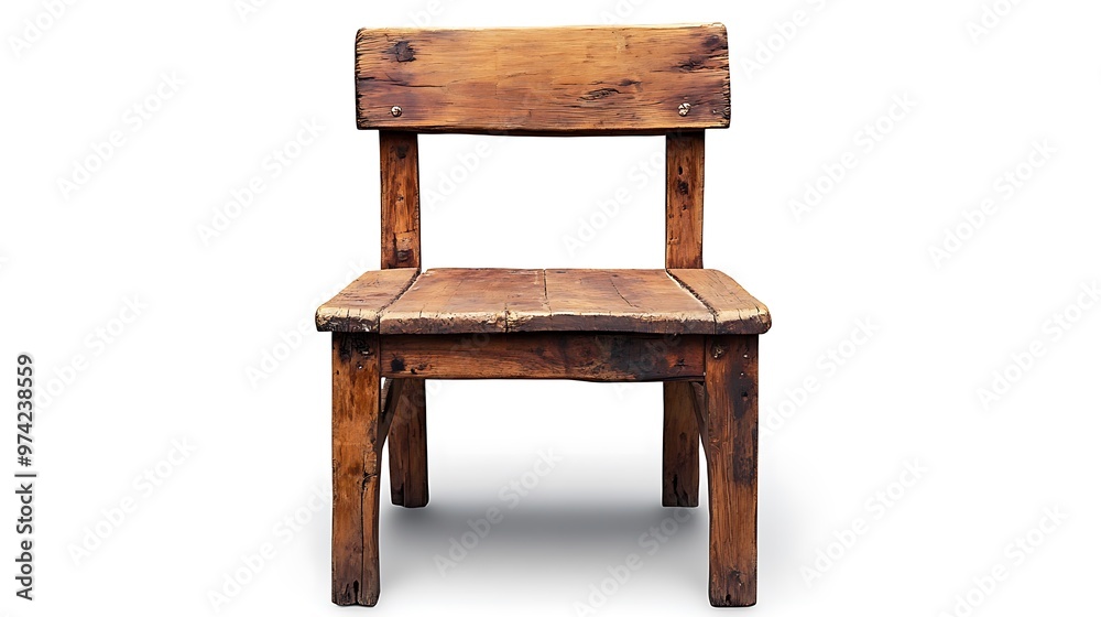 Rustic Wooden Chair Rustic Wooden Chair