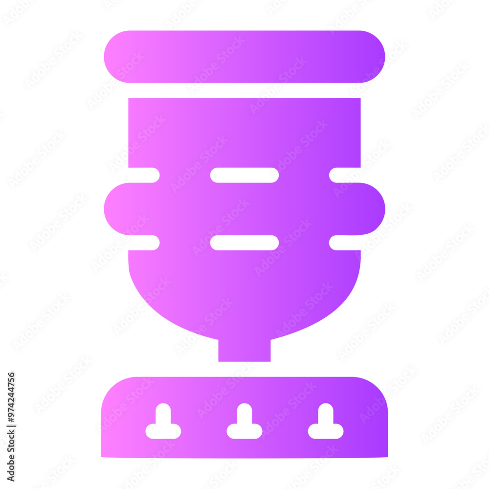 dispenser Gradient icon dispenser Gradient icon