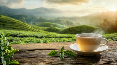 Tea Time in the Tea Plantation