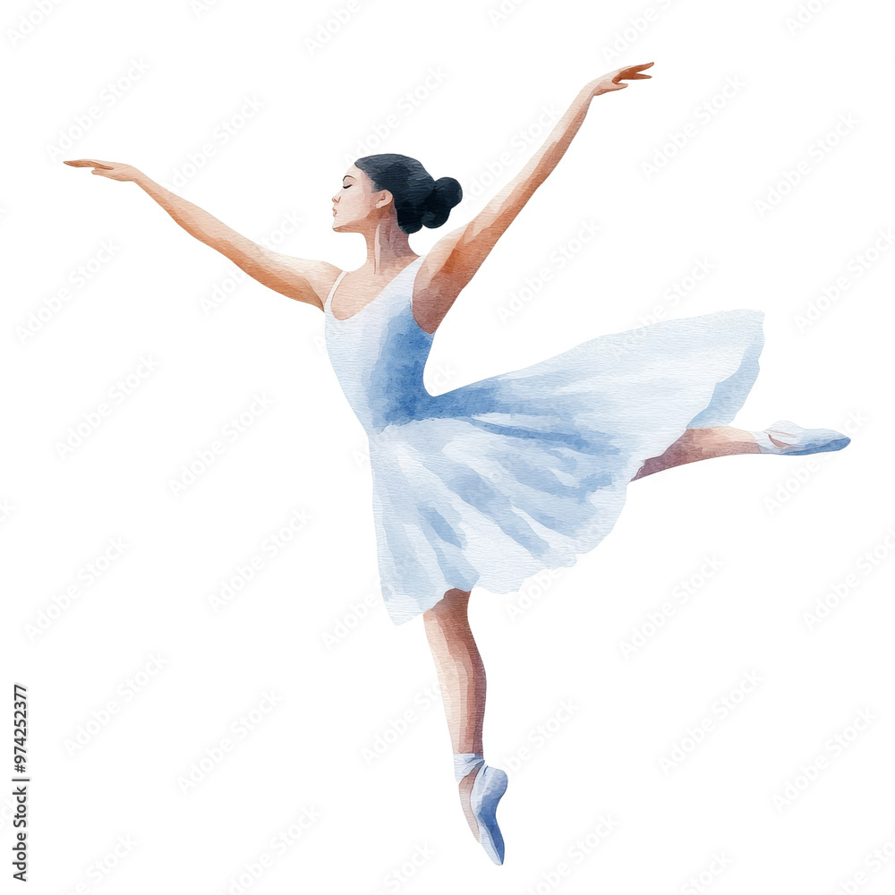 Elegant ballerina in a graceful pose, showcasing artistry and beauty in dance, perfect for art and performance themes. Elegant ballerina in a graceful pose, showcasing artistry and beauty in dance, perfect for art and performance themes.