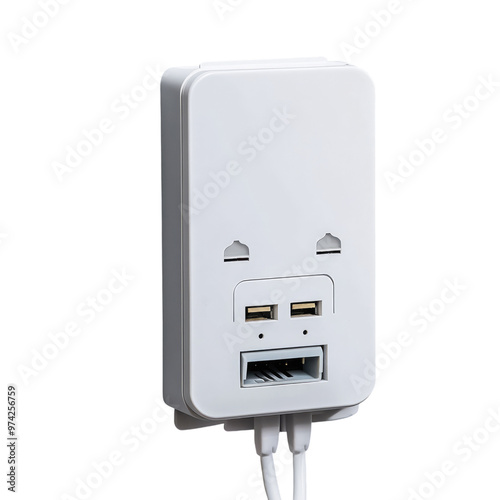 Surge Protector on isolated transparent cutout PNG Background