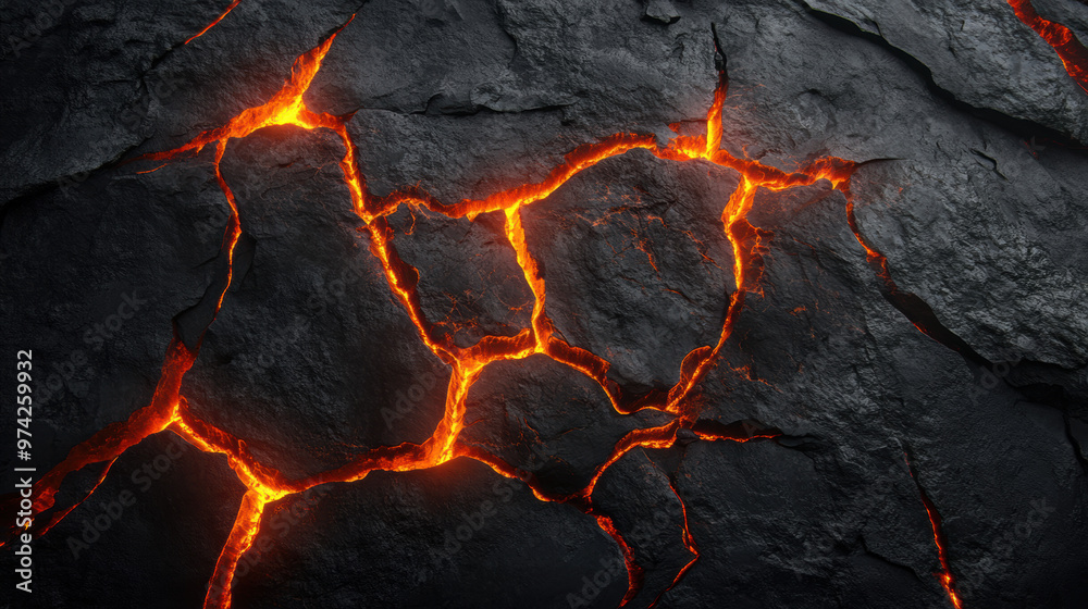 Lava Cracks. Lava Cracks.