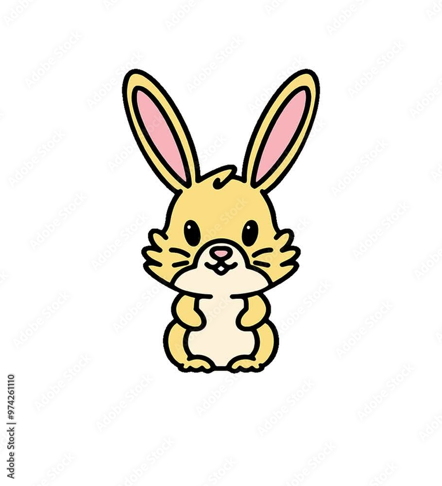 cute cartoon rabbit cute cartoon rabbit