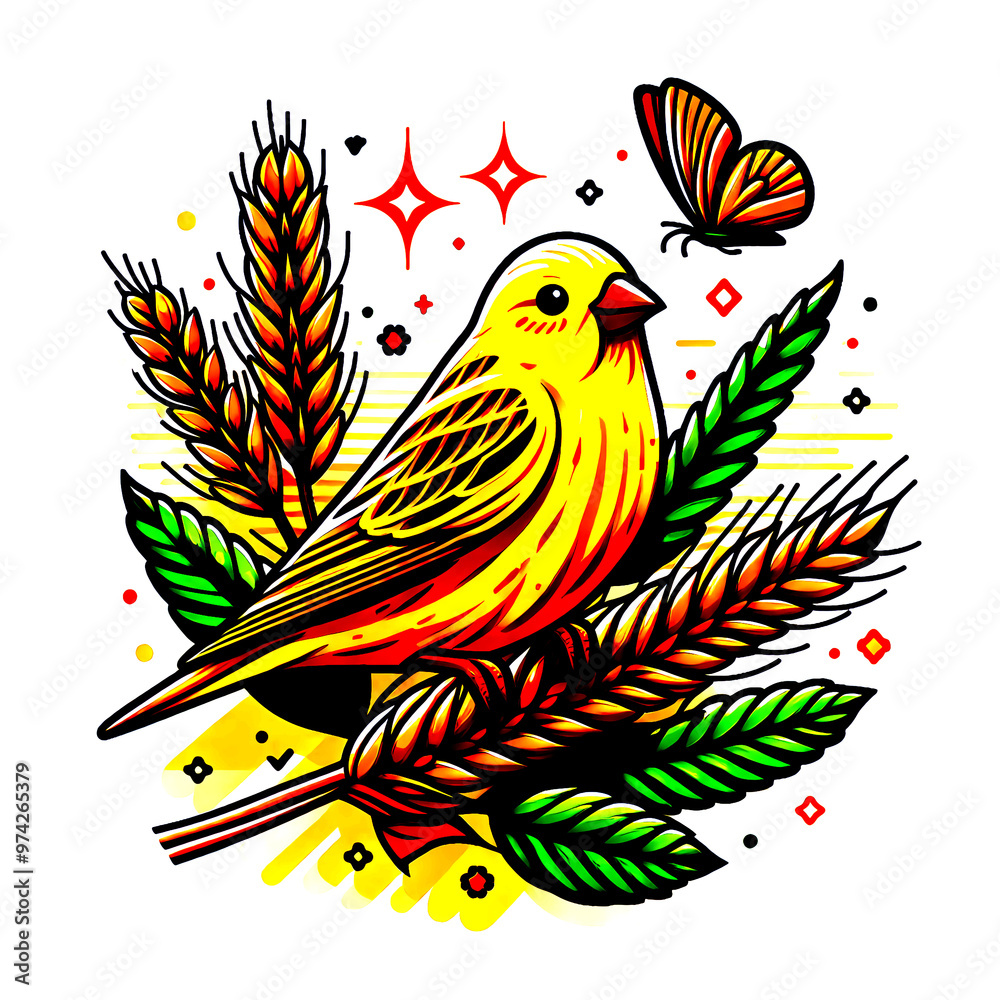 Obraz premium canary bird