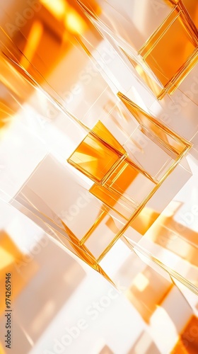 an abstract light tangerine abstract background with squares on it, in the style of intersecting planes