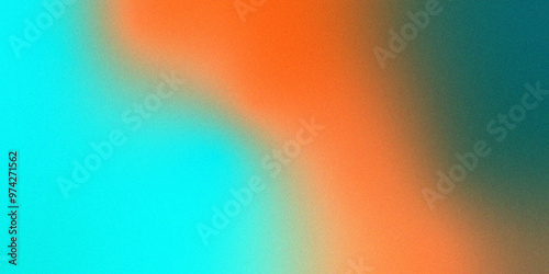 vibrant abstract geometric background with poly pattern Multi texture background. .teal orange background orange color gradient background grainy texture poster banner design .