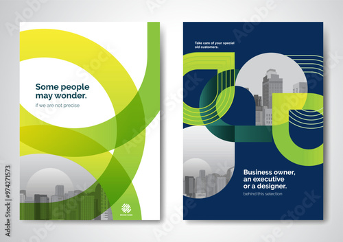 Template vector design for Brochure, AnnualReport, Magazine, Poster, Corporate Presentation, Portfolio, Flyer, infographic, layout modern with color size A4, Front and back, Easy to use.
