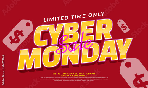 Cyber monday background for online shopping