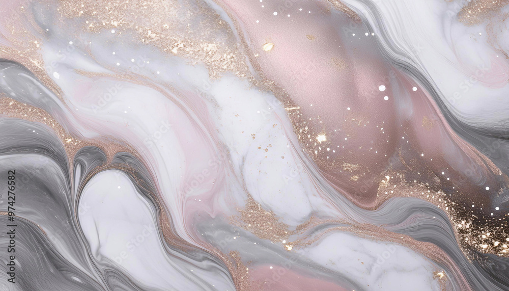Fototapeta premium Tło abstrakcyjne do projektu, tekstura marmuru, beżowy, kolor, wzór w kształcie fal, tapeta