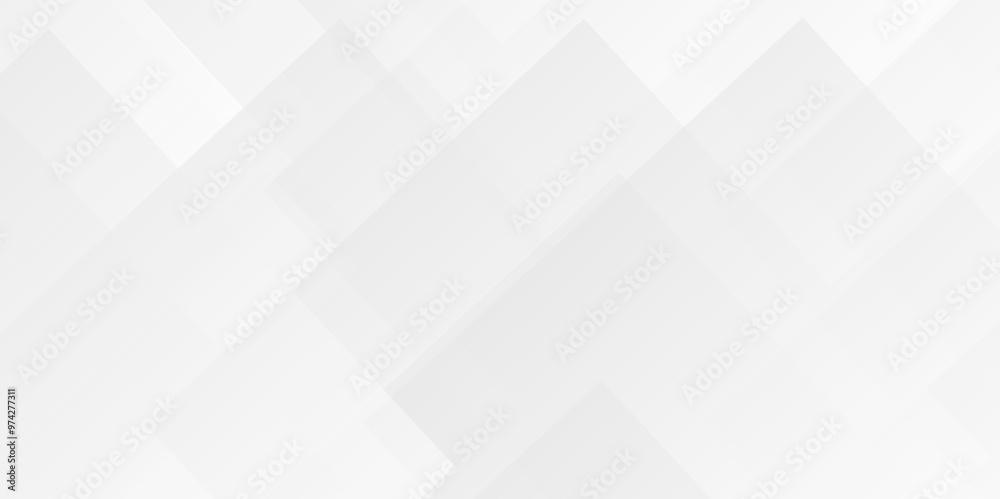 White and gray overlap triangle geometric technology pattern. minimal rectangle randomly arranged white lines transparent background layers overlapping presentation design.