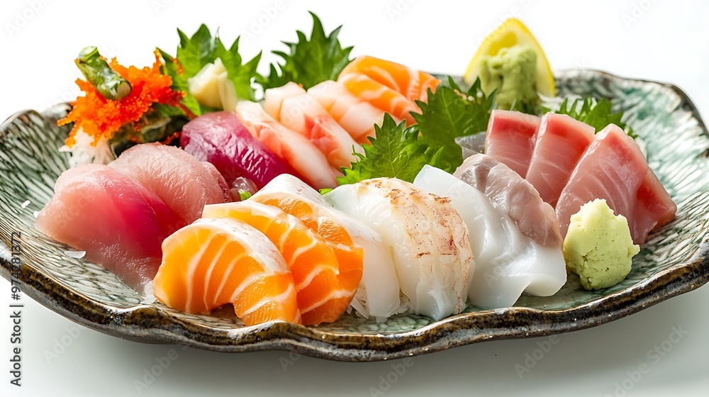 Japanese Sashimi Plate Japanese Sashimi Plate