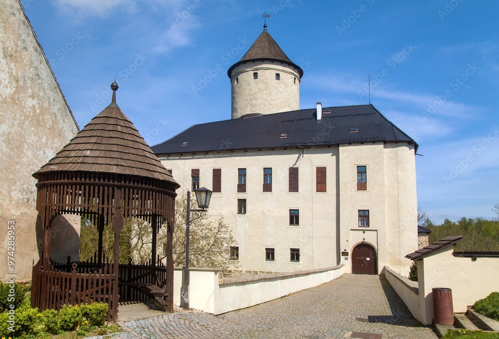 Rychmburk castle, Predhradi village, Czech Republic Rychmburk castle, Predhradi village, Czech Republic