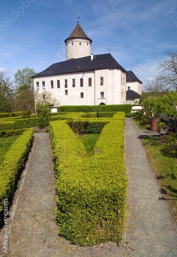 Rychmburk castle, Predhradi village, Czech Republic