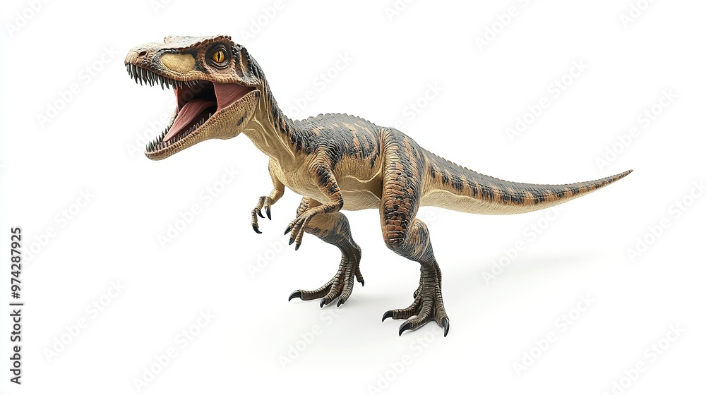 dinosaurs and white background.