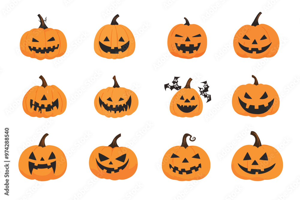 Halloween pumpkin isolated Halloween pumpkin isolated