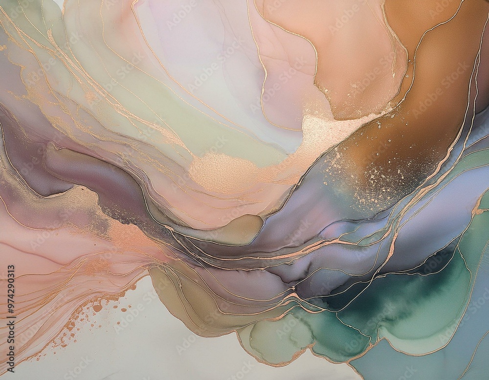 Naklejka premium abstract background with earth tones