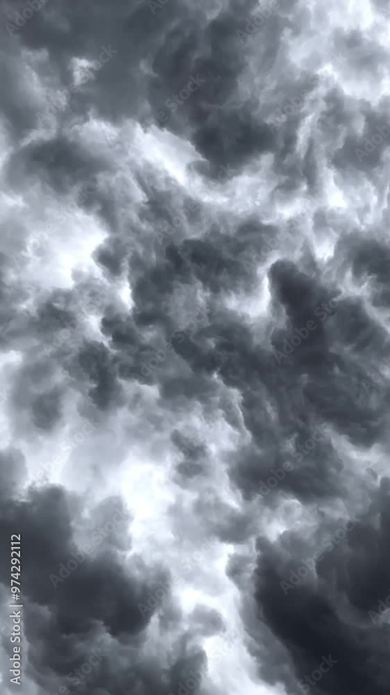 Time lapse photography of thunderclouds Time lapse photography of thunderclouds