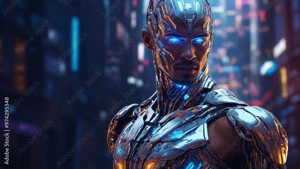 futuristic robot robot with technology and digital intelligence futuristic robot robot with technology and digital intelligence