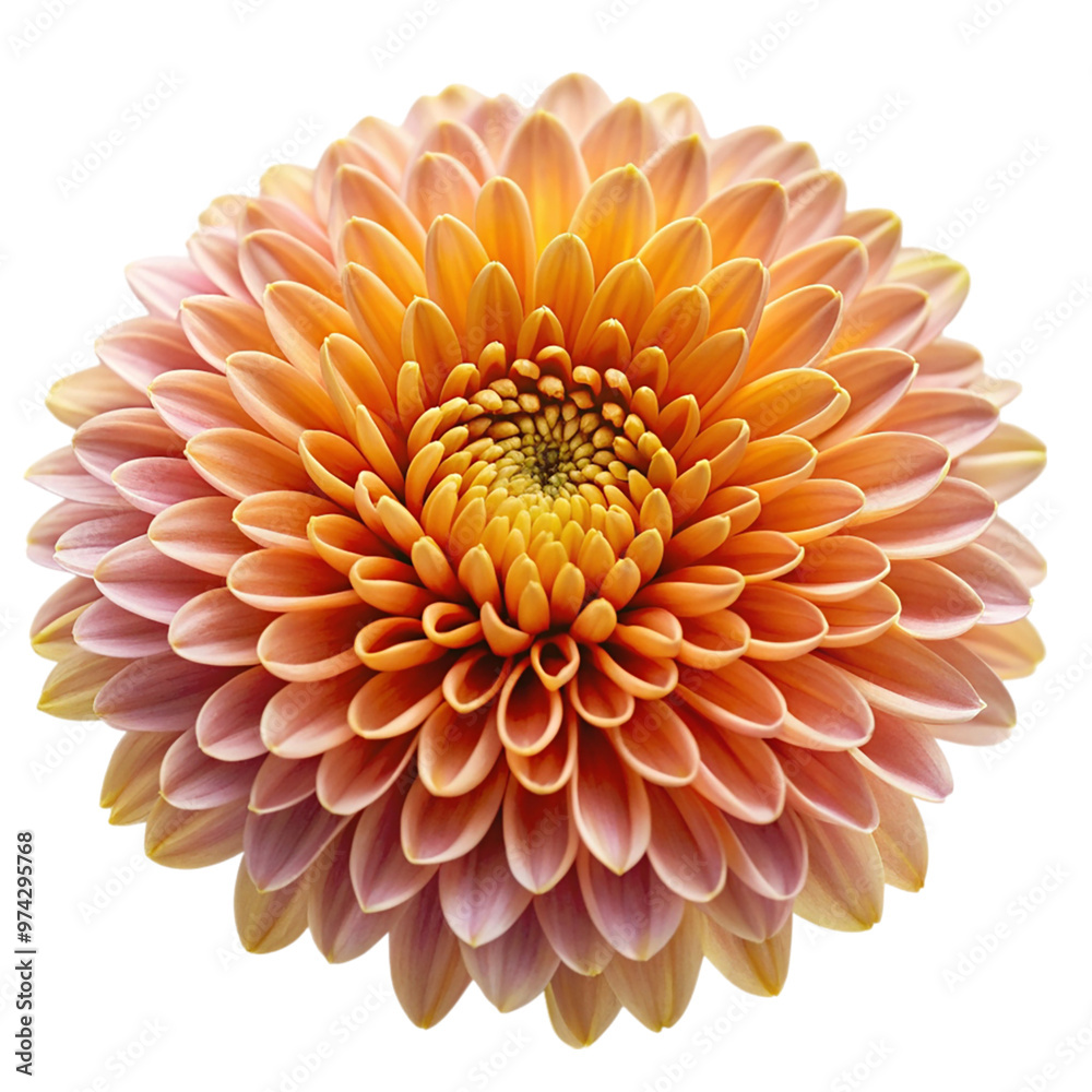 Chrysanthemum flower Isolated On Transparent Background Chrysanthemum flower Isolated On Transparent Background
