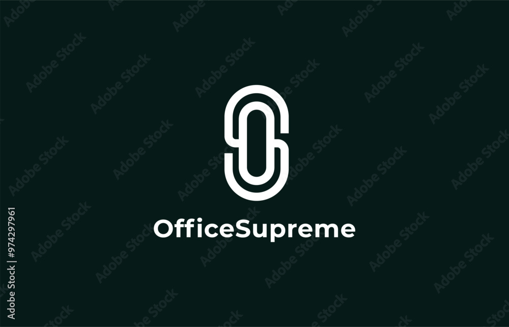 Logo Letter S and O in circle shape. Simple, Minimalist and Modern. Editable file Logo Letter S and O in circle shape. Simple, Minimalist and Modern. Editable file