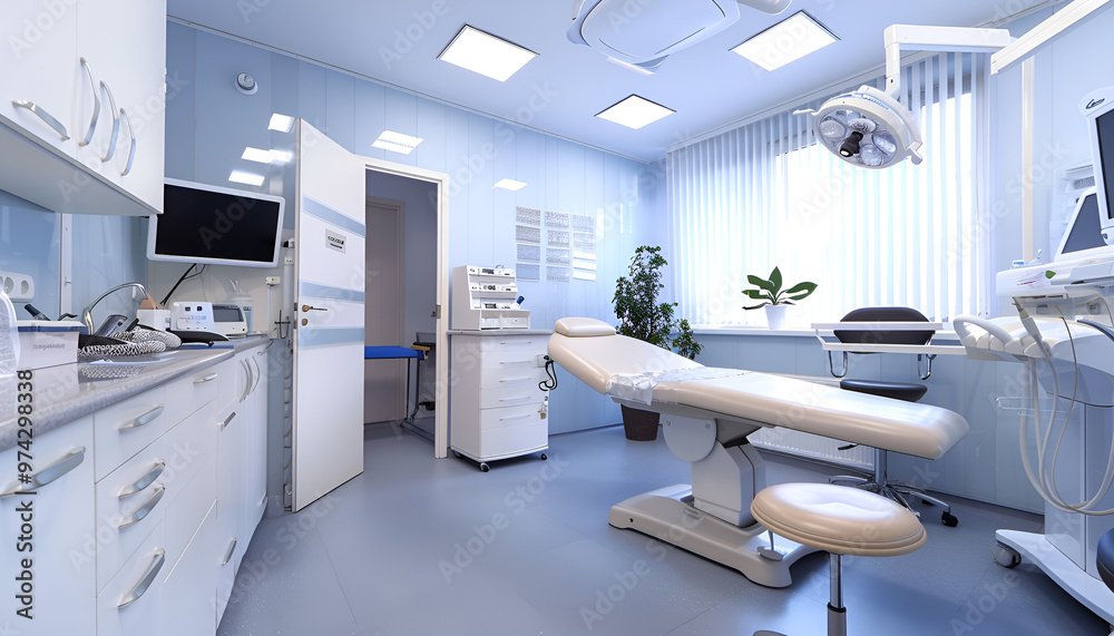 hospital corridor in hospital room hospital corridor in hospital room