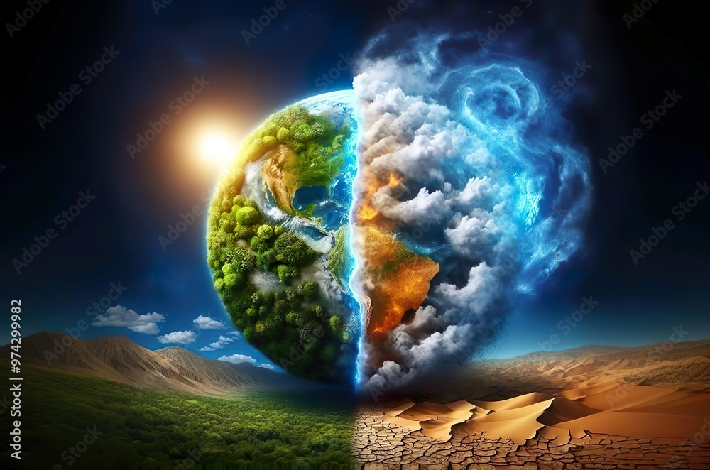 Concept of Climate Change, Global Warming and Climate Crisis Concept of Climate Change, Global Warming and Climate Crisis