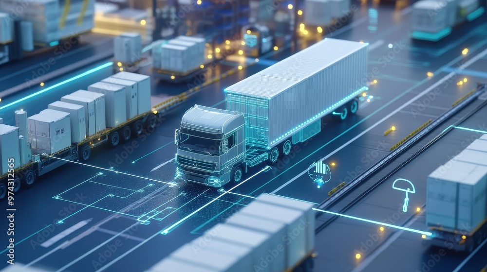 Futuristic Freight Delivery: Autonomous Trucks on Smart Highway Futuristic Freight Delivery: Autonomous Trucks on Smart Highway