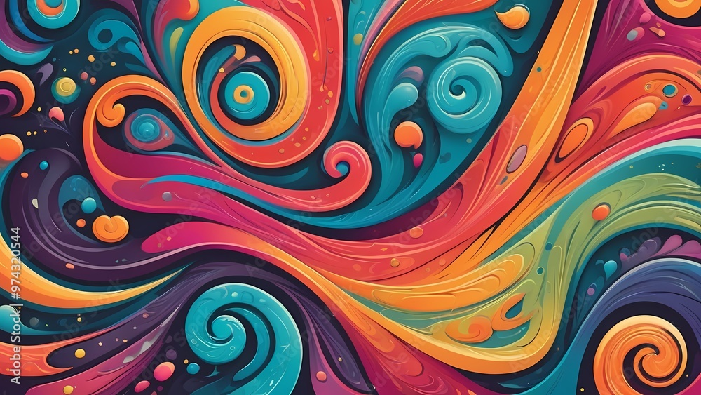 Colorful seamless pattern background design Colorful seamless pattern background design
