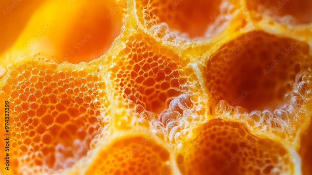 microscope macro photograph orange slice microscope macro photograph orange slice