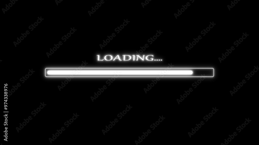 Loading Progress Bar Illustration Background. Loading Progress Bar Illustration Background.