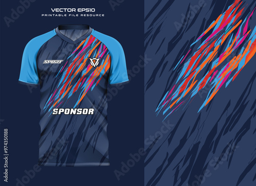 T-Shirt Sports Design Template. Includes Mockups and Designs. Printable Files.