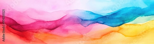 Soft paint textures, creative abstract forms, pastel hues, watercolor style