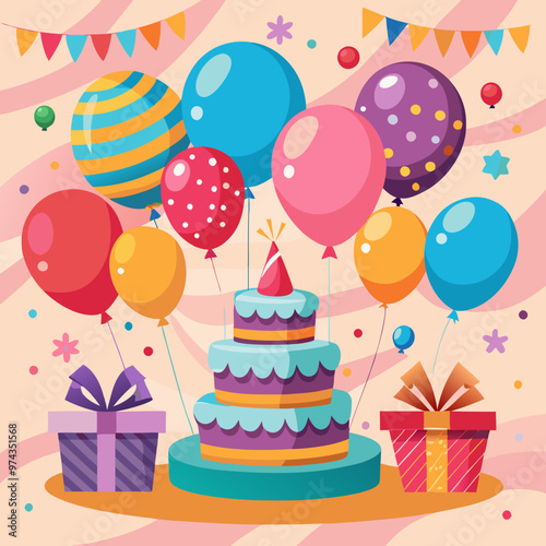 Happy children's day for international children celebration vector illustration