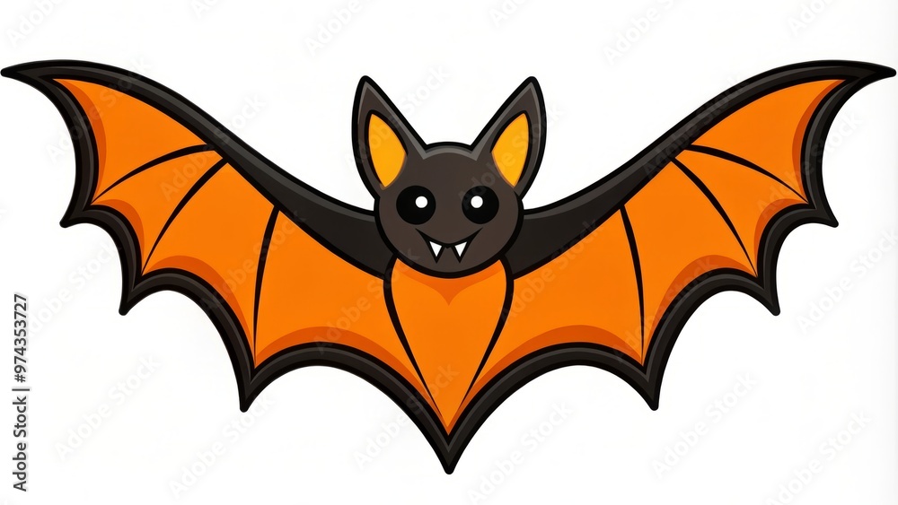 orange and black bat halloween clip art orange and black bat halloween clip art