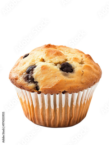 blueberry muffin fast food png isolated on transparent background