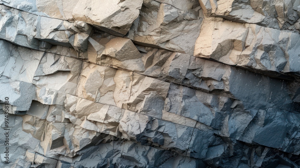 Fototapeta premium Rocky Cliff Face