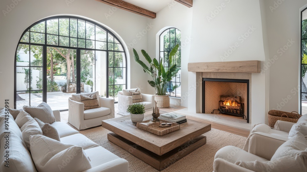 Fototapeta premium modern living room