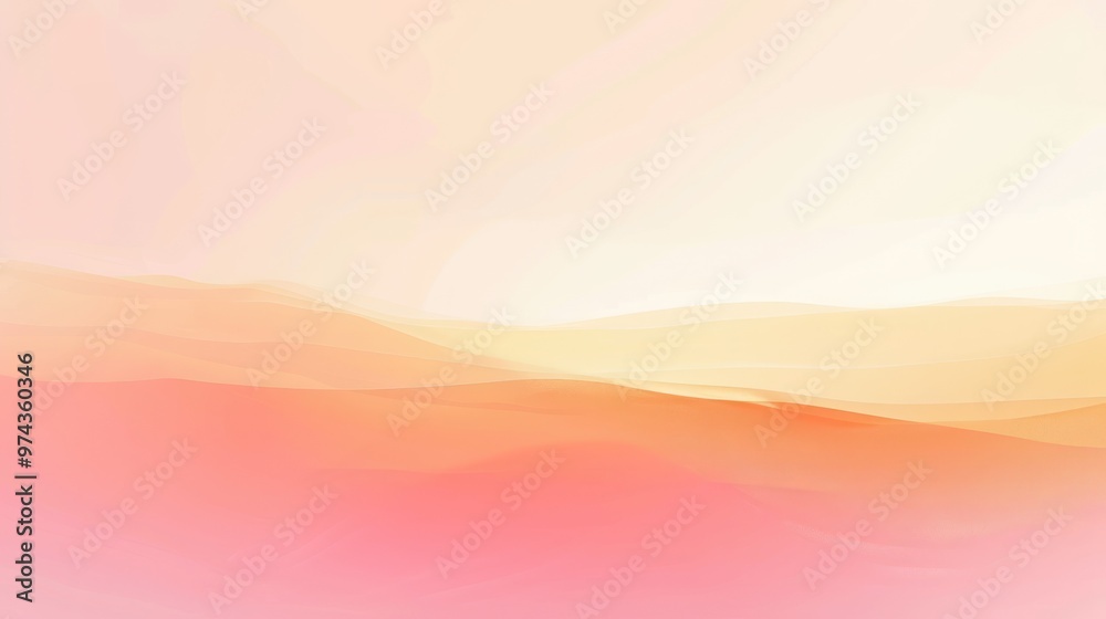 Abstract Sunset Landscape Abstract Sunset Landscape