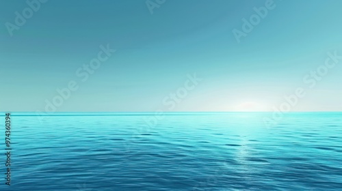 Tranquil Ocean Landscape