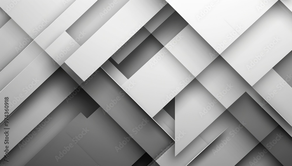 Abstract Grey and White Geometric Background Abstract Grey and White Geometric Background