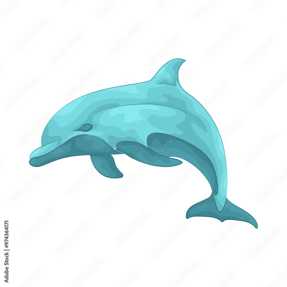 Illustration of dolphin 