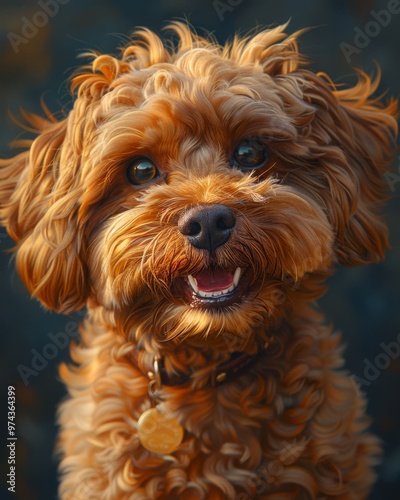 Cute Dog Portrait