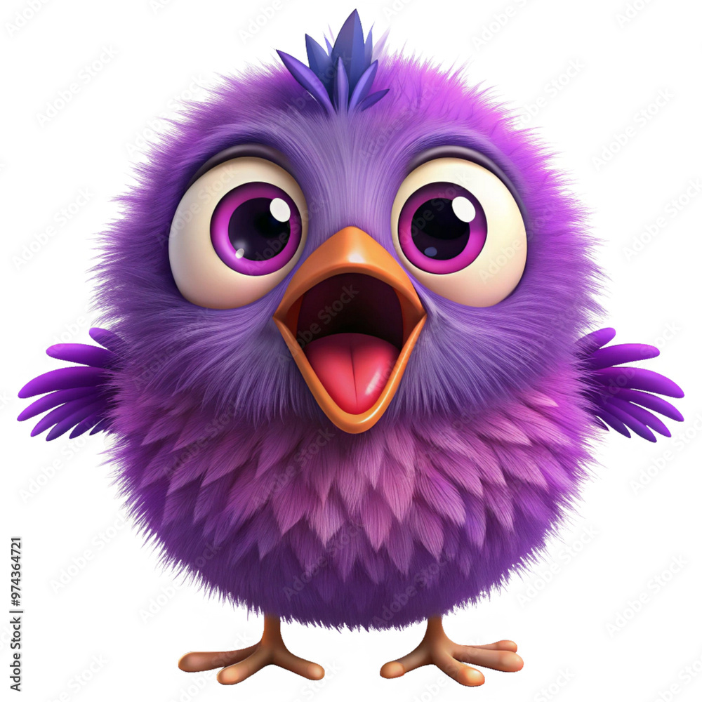 funny bird clipart