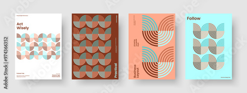 Geometric Report Template. Modern Book Cover Layout. Abstract Background Design. Flyer. Brochure. Poster. Banner. Business Presentation. Journal. Magazine. Brand Identity. Pamphlet. Advertising